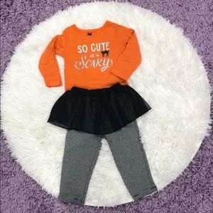 Carter's baby girl Halloween outfit size 18 months